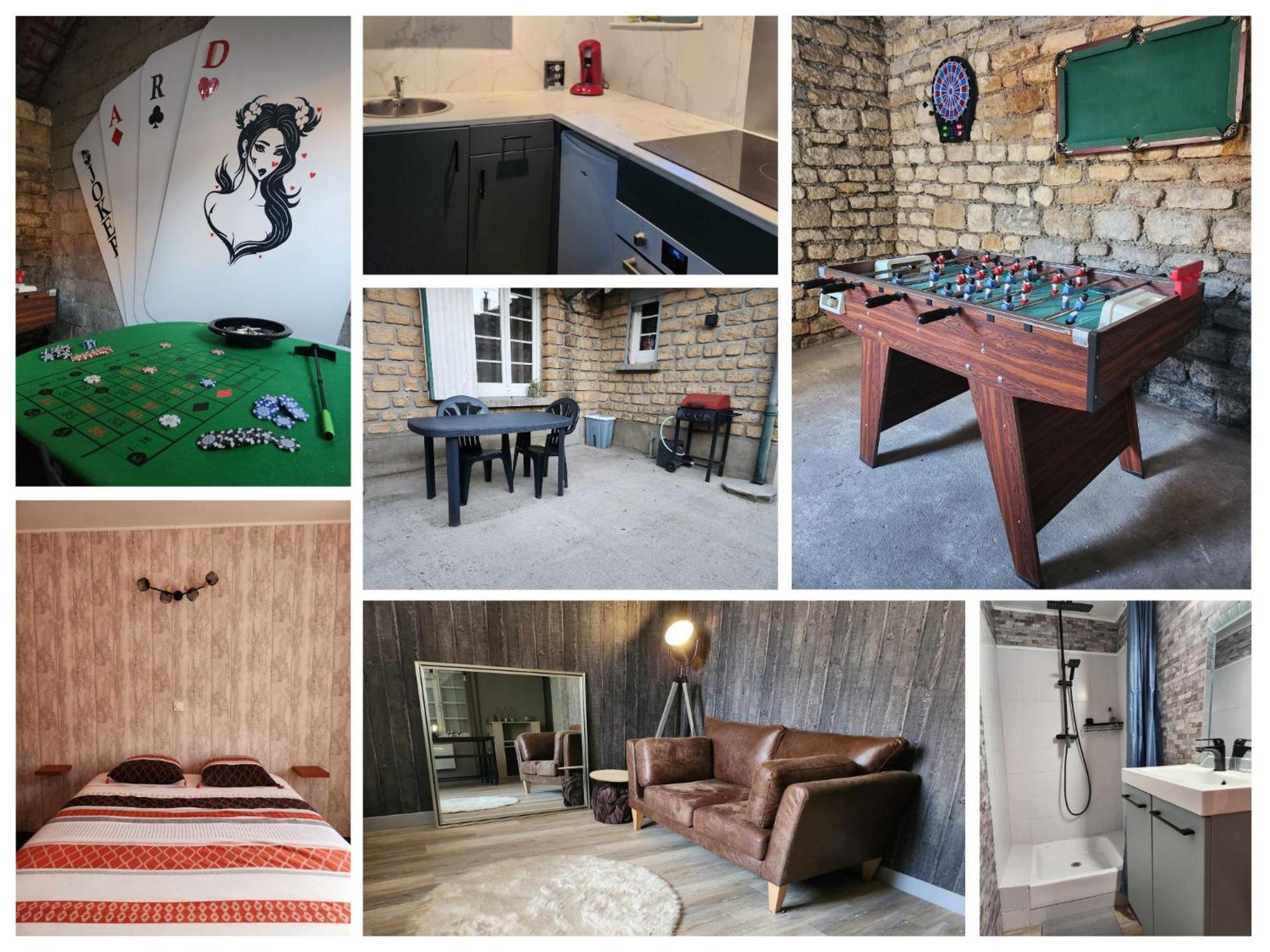Logement Cocooning 2-4 Personnes Avec Salle De Jeux Chemery-Chehery 外观 照片